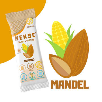 KEKSE Mandel-Waffeln