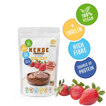 KEKSE Haferbrei Erdbeere 55g