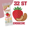 KEKSE Erdbeer‑Waffeln 32 st