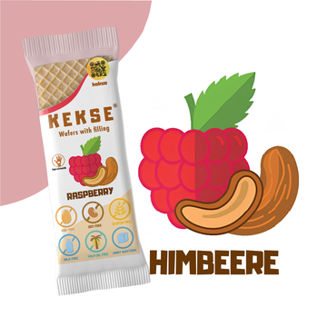 KEKSE Himbeer‑Waffeln