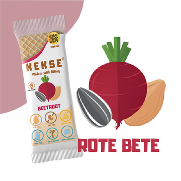 KEKSE Rote-Bete-Waffeln