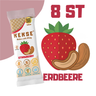 KEKSE Erdbeer‑Waffeln 8 st
