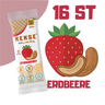 KEKSE Erdbeer‑Waffeln 16 st