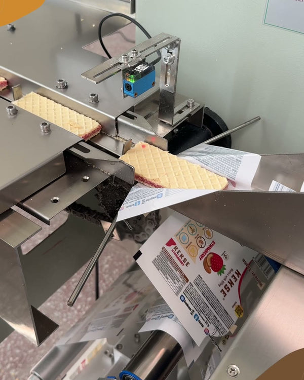 Jede Waffel einzeln verpackt