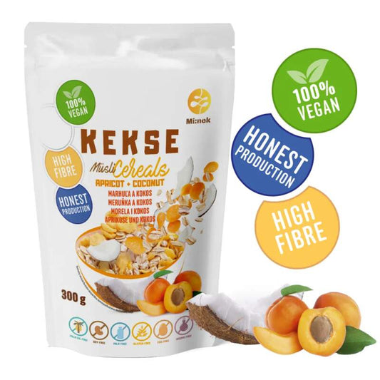 300g Glutenfreies Müsli - Aprikose+Kokosnuss