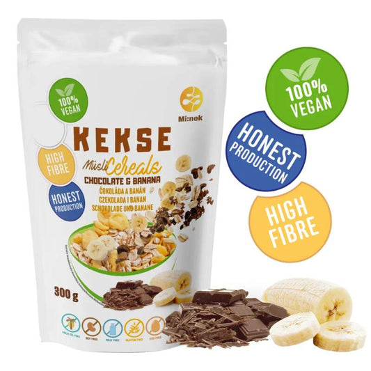 300g Glutenfreies Müsli - Schokolade+Banane