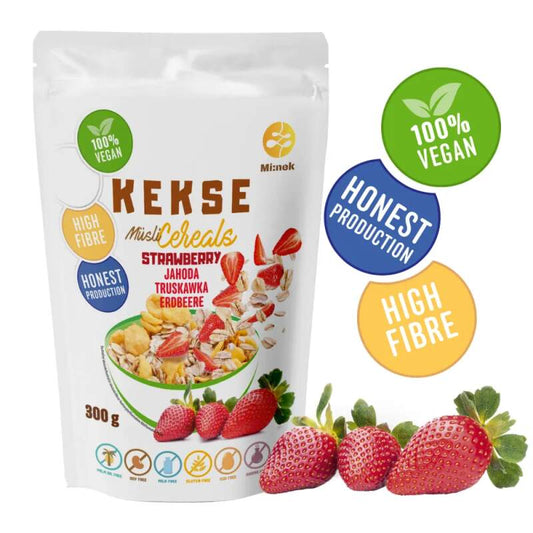 300g Glutenfreies Müsli - Erdbeere